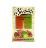 Табак для кальяна Serbetli Lime Spice Peach (Лайм Пряный Персик), фото 1, цена