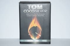 Вугілля для кальяну кокосове Tom Coco Silver 3Blocks 1 кг в картонній коробці, фото  3, ціна