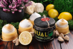 Тютюн для кальяну Nual Lemon Curd (Лимонний Крем-Сир) 100 г в поліетиленовому пакеті, фото 1, ціна