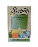 Табак для кальяна Serbetli Ice Citrus Mint (Ледяные Цитрусы с Мятой)