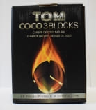 Уголь для кальяна кокосовый Tom Coco Silver 3Blocks 1 кг в картонной коробке