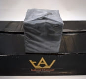 Уголь для кальяна кокосовый Taj 26 1 кг в целлофановой упаковке