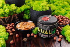 Табак для кальяна Nual Hazelnut Cream (Ореховый Крем) 100 г в полиэтиленовом пакете