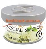 Табак для кальяна Social Smoke Pistachio Breeze (Фисташковый Бриз)